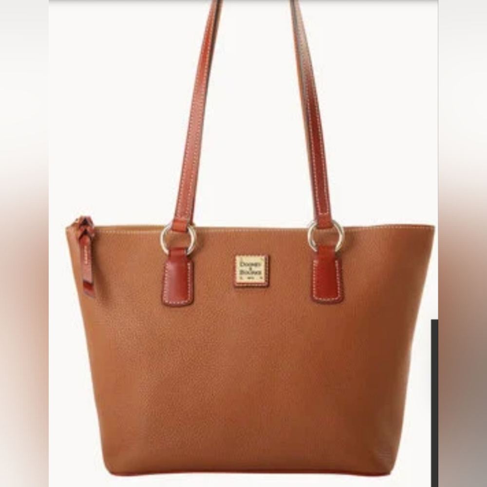 NWT Women's Dooney & Bourke Pebble Grain Small Wren Zip Tote #R2347CA